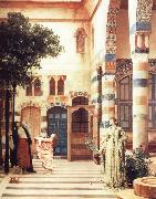 Lord Frederic Leighton Old Damascus The Jewish Quarter Germany oil painting artist